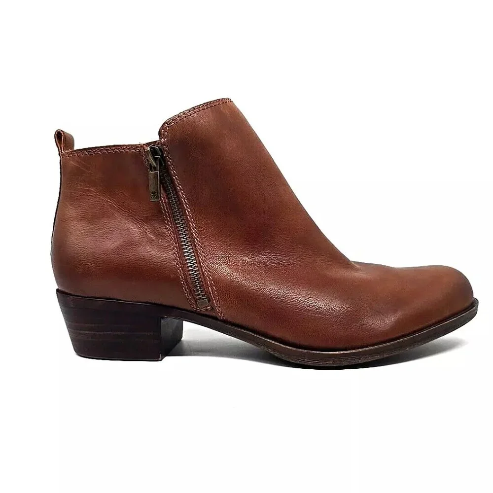 Lucky Brand Brown Ankle Boots - Picture 5 of 12